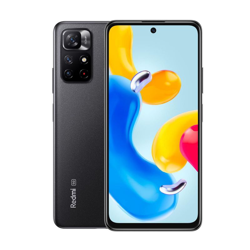 XIAOMI - Celular Xiaomi Redmi Note 11S 6.6" 4GB 128GB Midnight Gray