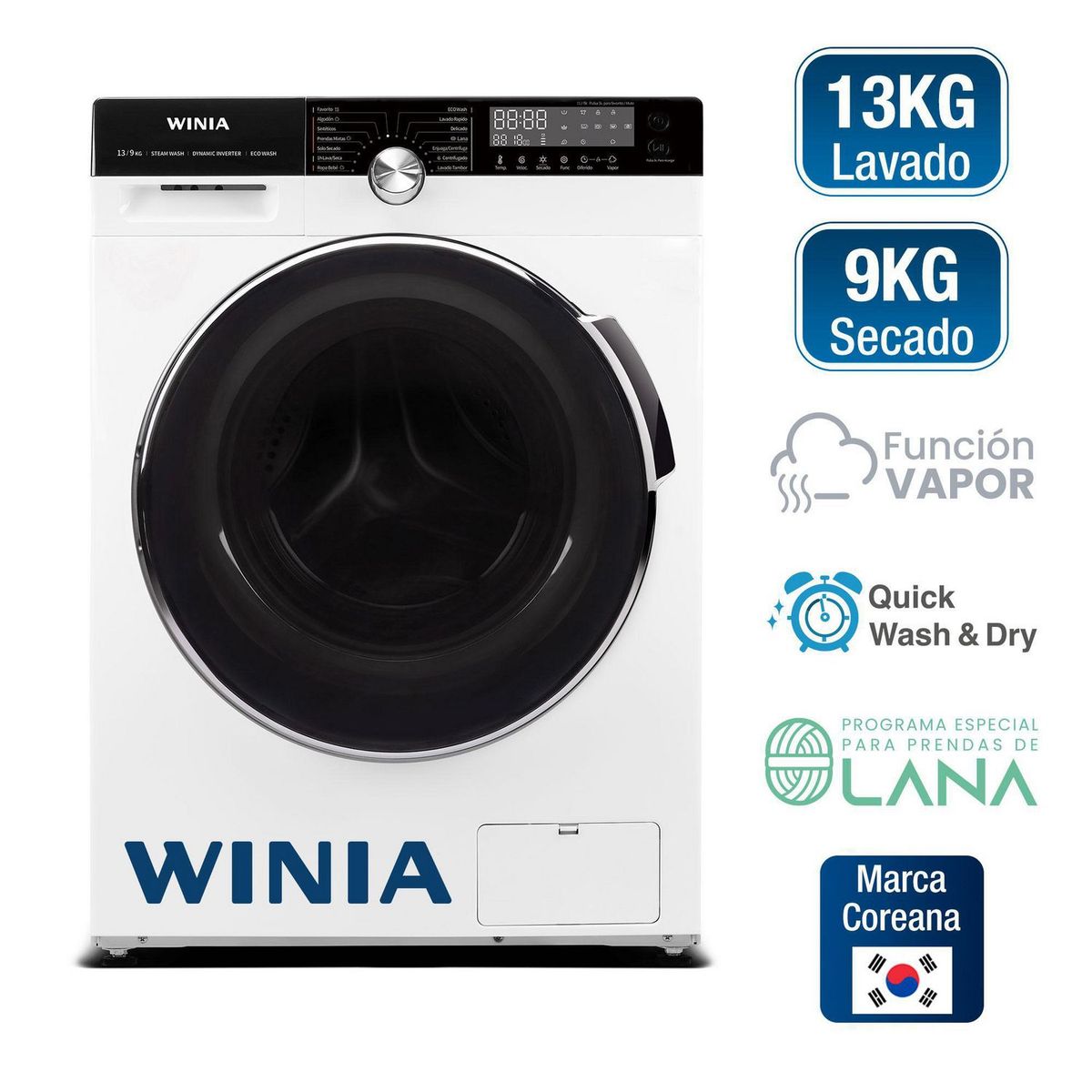 WINIA - Lavaseca Winia 13/9 Kg WLC-13MCW