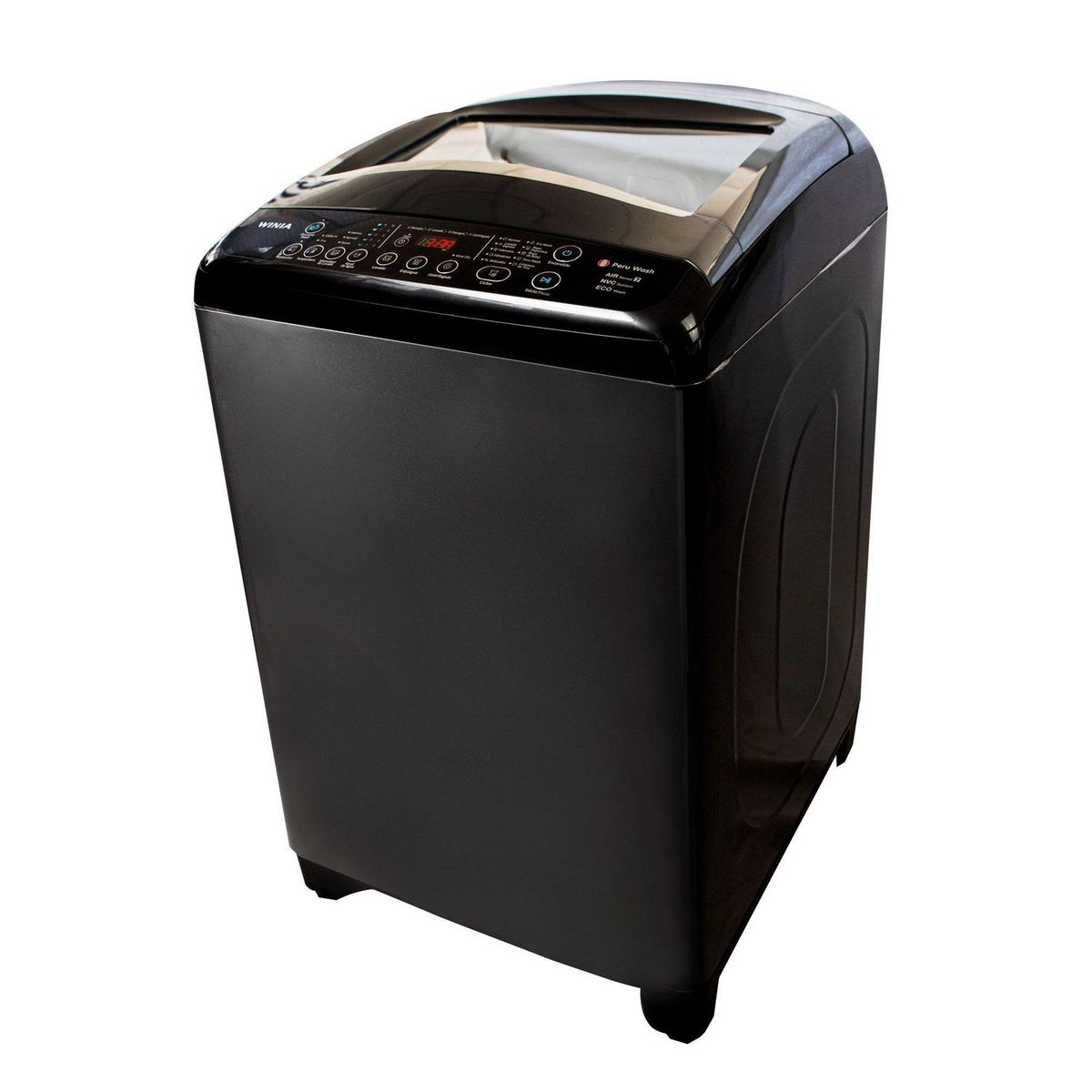 WINIA - Lavadora Winia 21 Kg Negro Carga Superior WLA-21GMGB