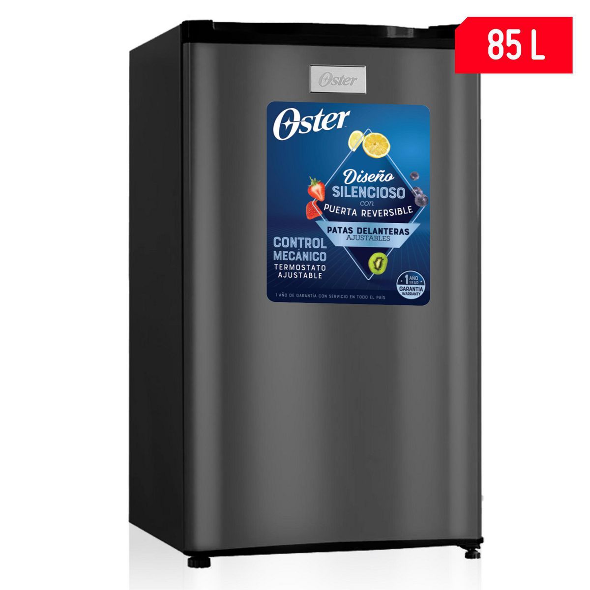 OSTER - Refrigeradora Oster Frigobar 85 Litros OSPMBME92BB