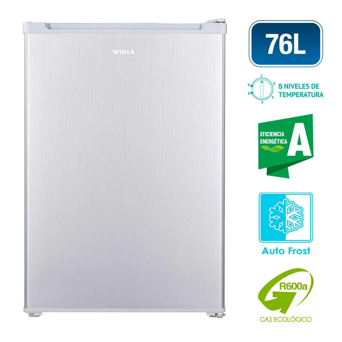 WINIA - Frigobar Winia 76 Lt WRG-76HCS Silver