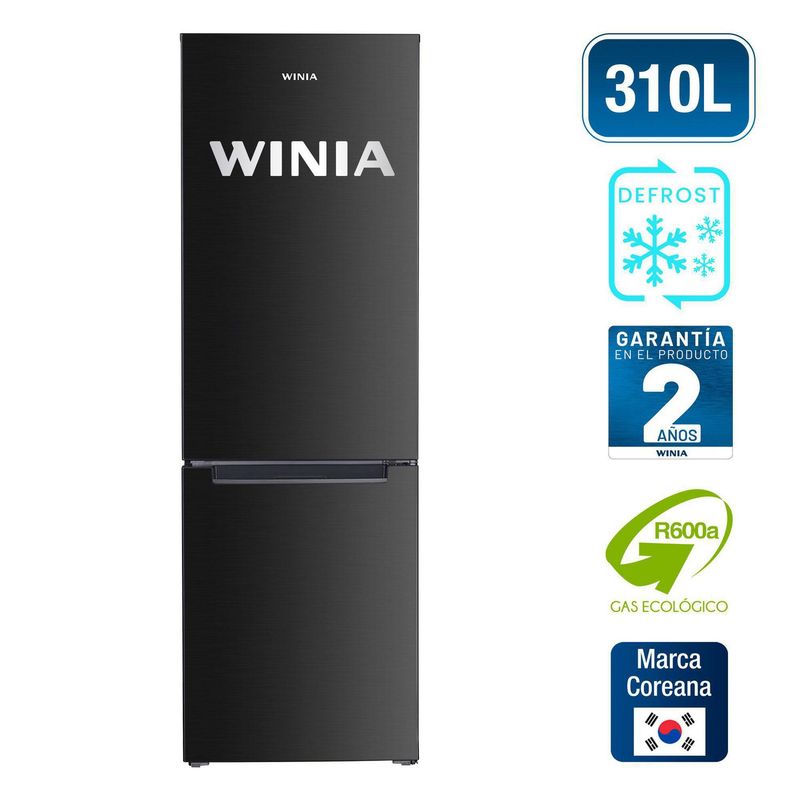 WINIA - Refrigeradora Winia Wrb-31Hcb 310 L