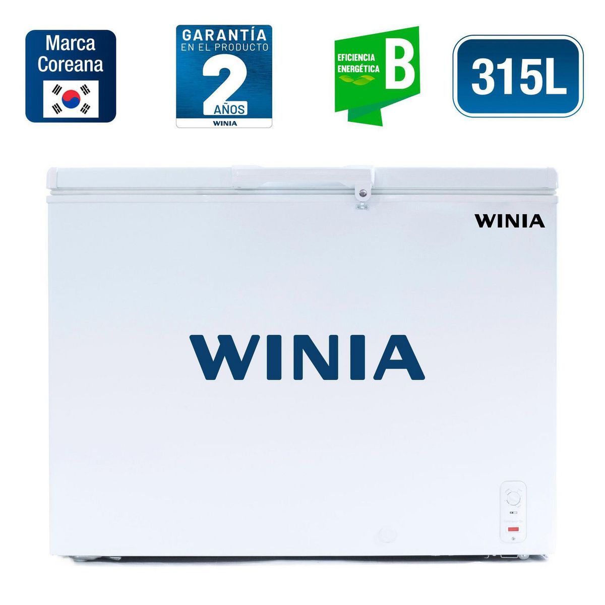 Congeladora Dual Winia 315 Lt WRC-315ACW Blanco, marca WINIA - Foto Principal