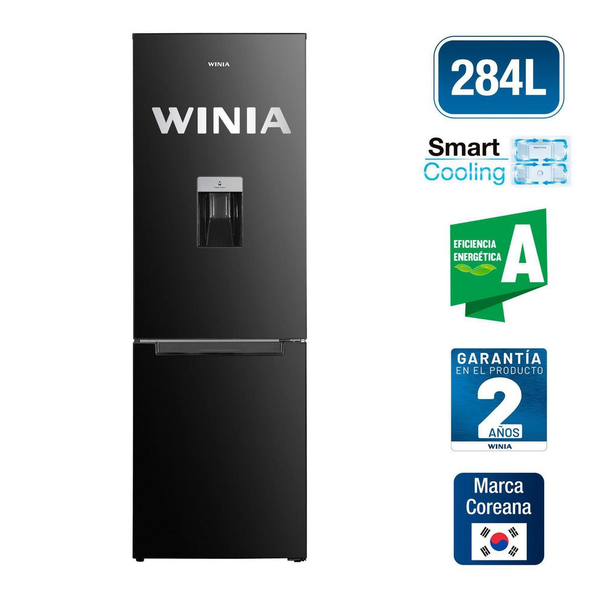 WINIA - Refrigeradora Winia Wrb-28Hcbd 284 L