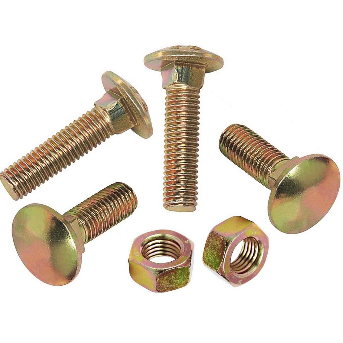 MAMUT - Perno Coche con Tuerca 3/16x3/4 4 unid