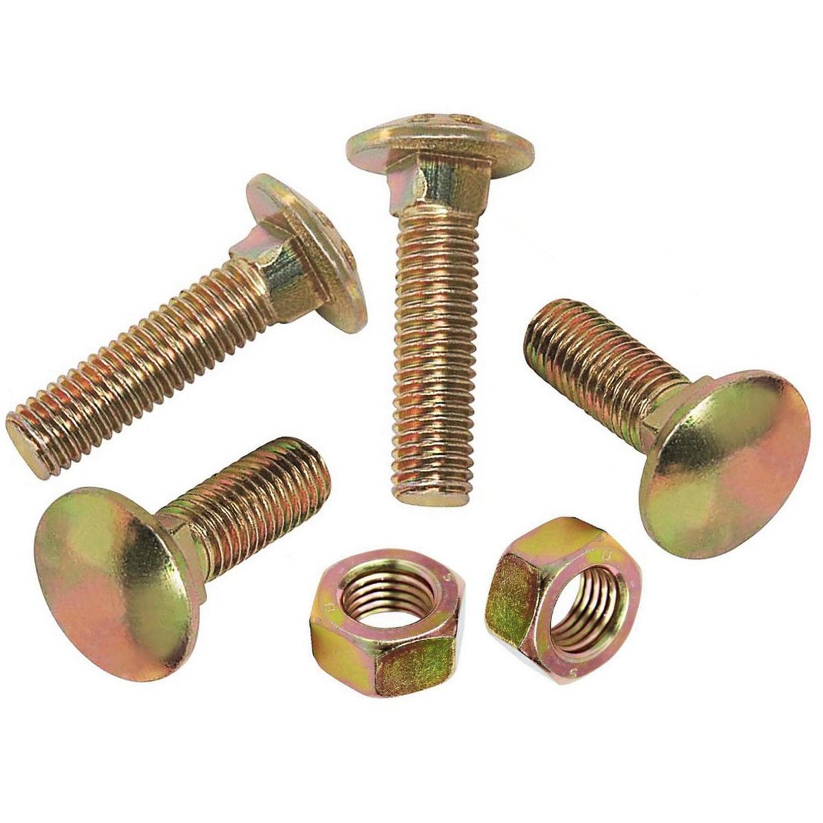 MAMUT - Perno Coche con Tuerca 1/4x3/4 4 unid