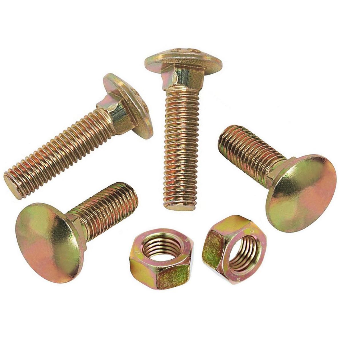 MAMUT - Perno Coche con Tuerca 3/16x2 4 unid