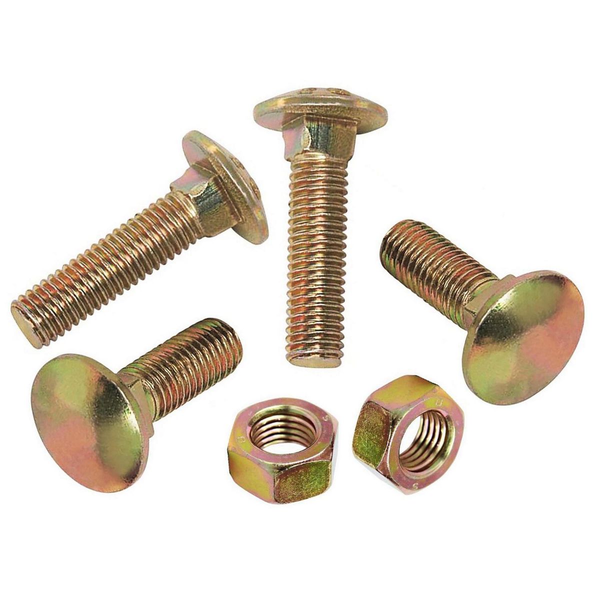 MAMUT - Perno Coche con Tuerca 3/16x1 1/2 4 unid