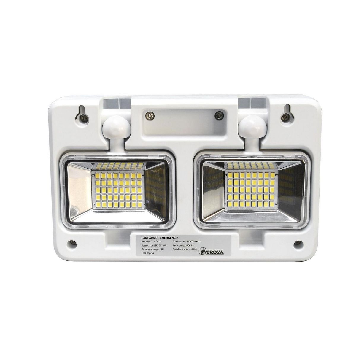 GENERICO - Lámpara de Emergencia 80LED 400LM