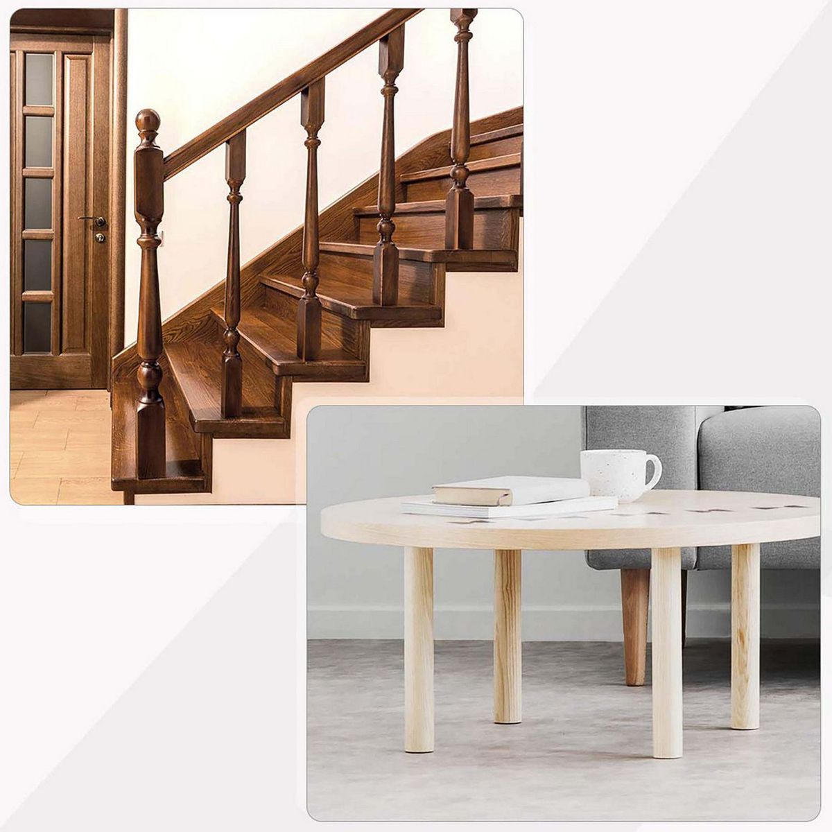 MAMUT - Espárrago Rosca Madera/Metal 1/4x4 2 unid.