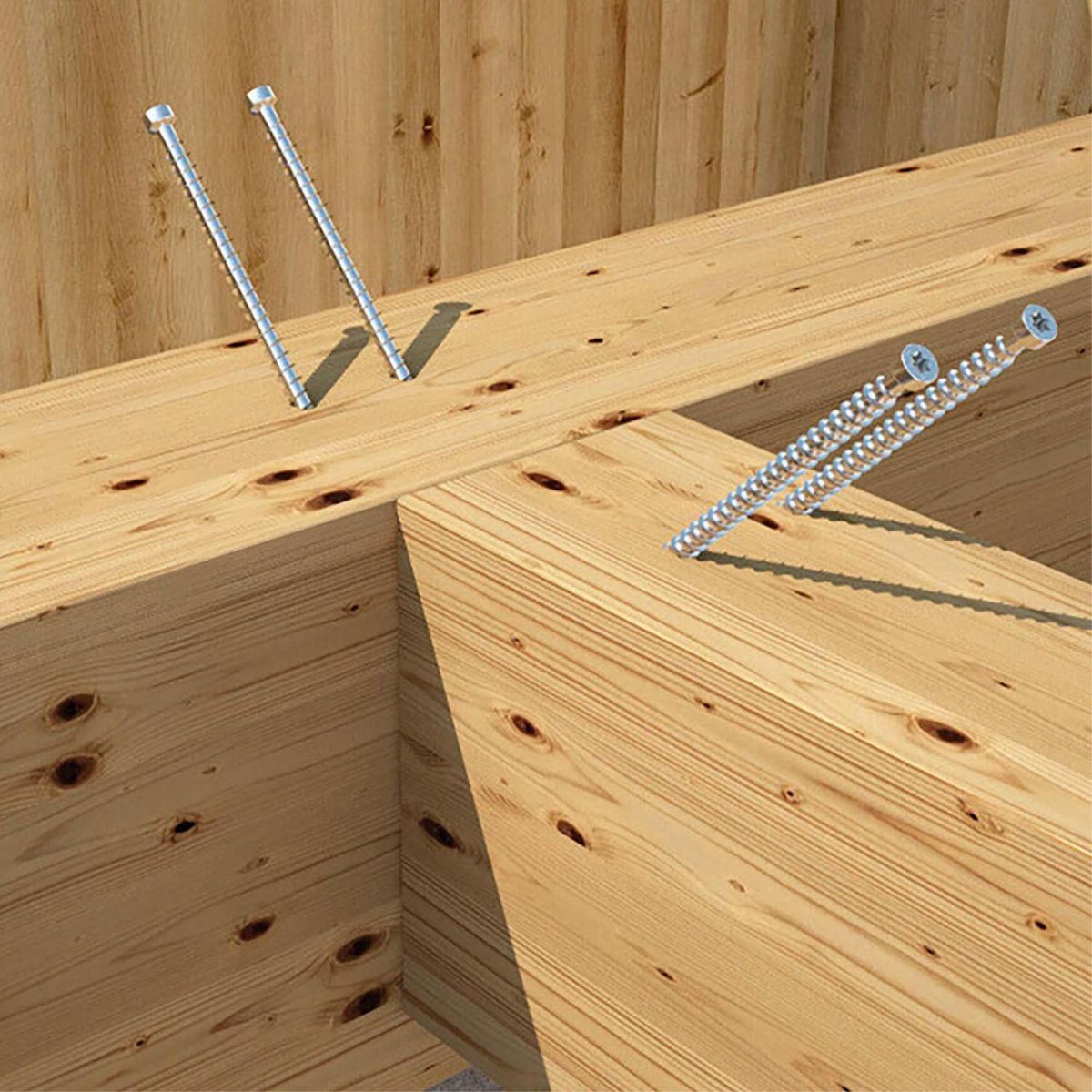 MAMUT - Tornillo para Madera Lancero 65x190 2 unid