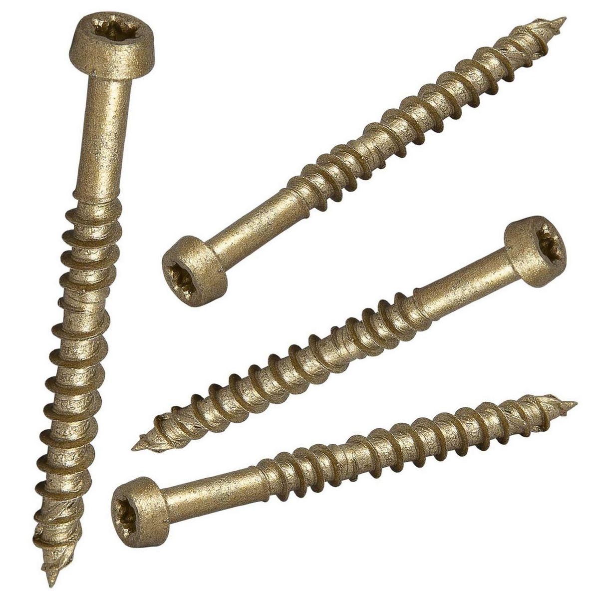 MAMUT - Tornillo para Madera Deck Punta Fina 48x55 4 unid