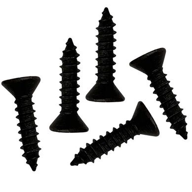 Tornillo Roscalata Cabeza Plana Phillips 8x5/8 Zincado Negro 5 unid.