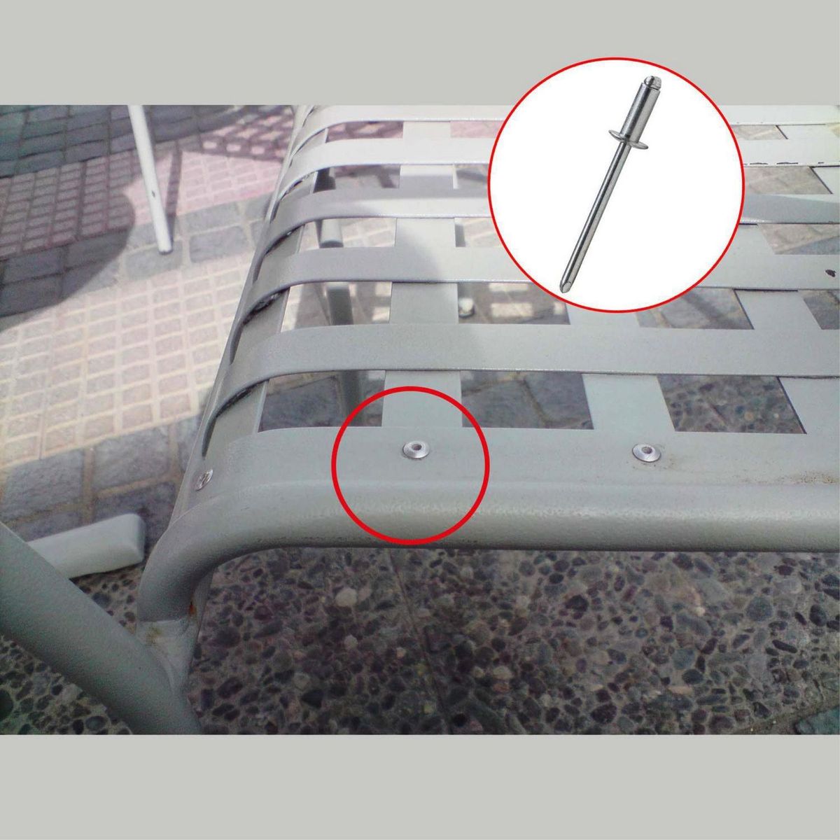 MAMUT - Remache Tipo Pop Vástago y Cuerpo Inoxidable M3.2x6 4 unid.