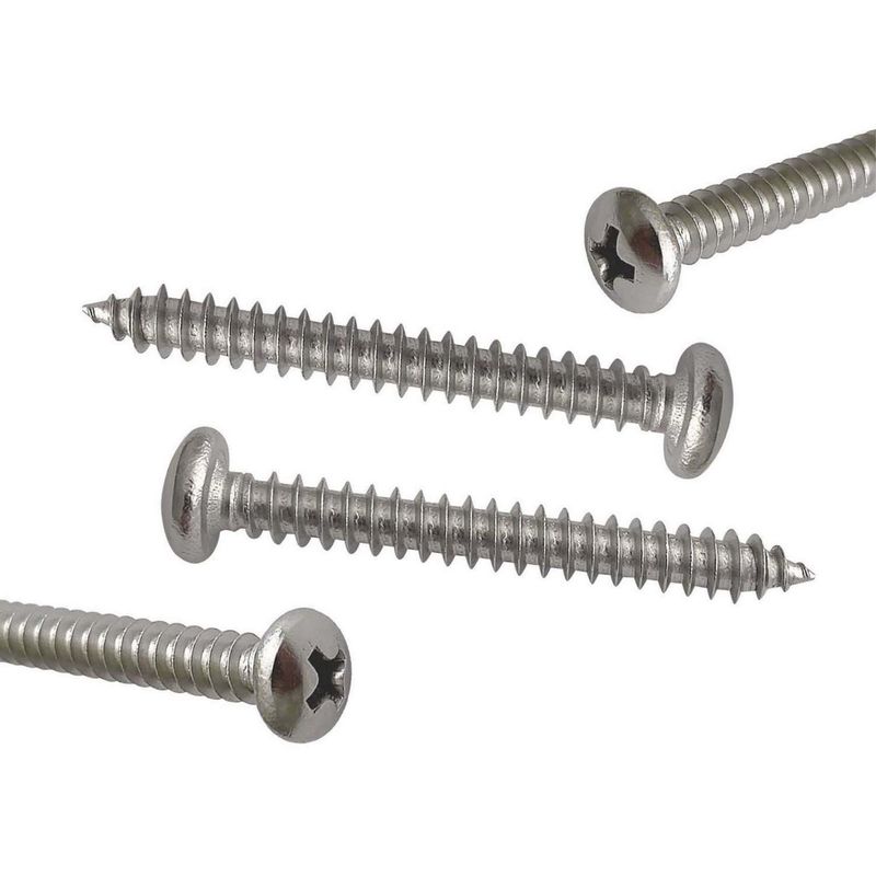 MAMUT - Tornillo para Madera Cabeza Binding 10x1 Inoxidable 4