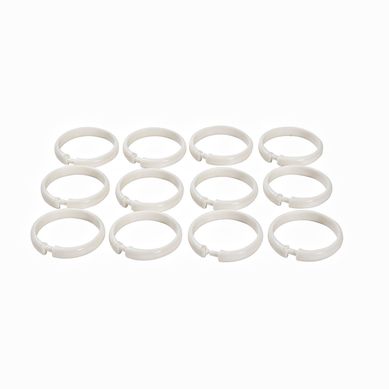 Set de 12 ganchos cremas