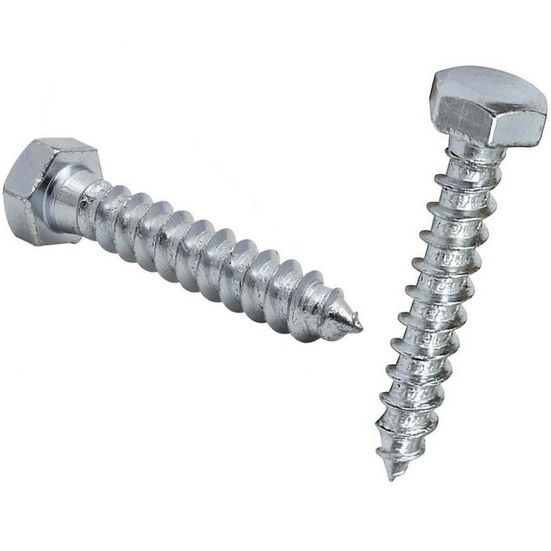 MAMUT - Tirafon Hexagonal Inoxidable M8x50 2 Unidades
