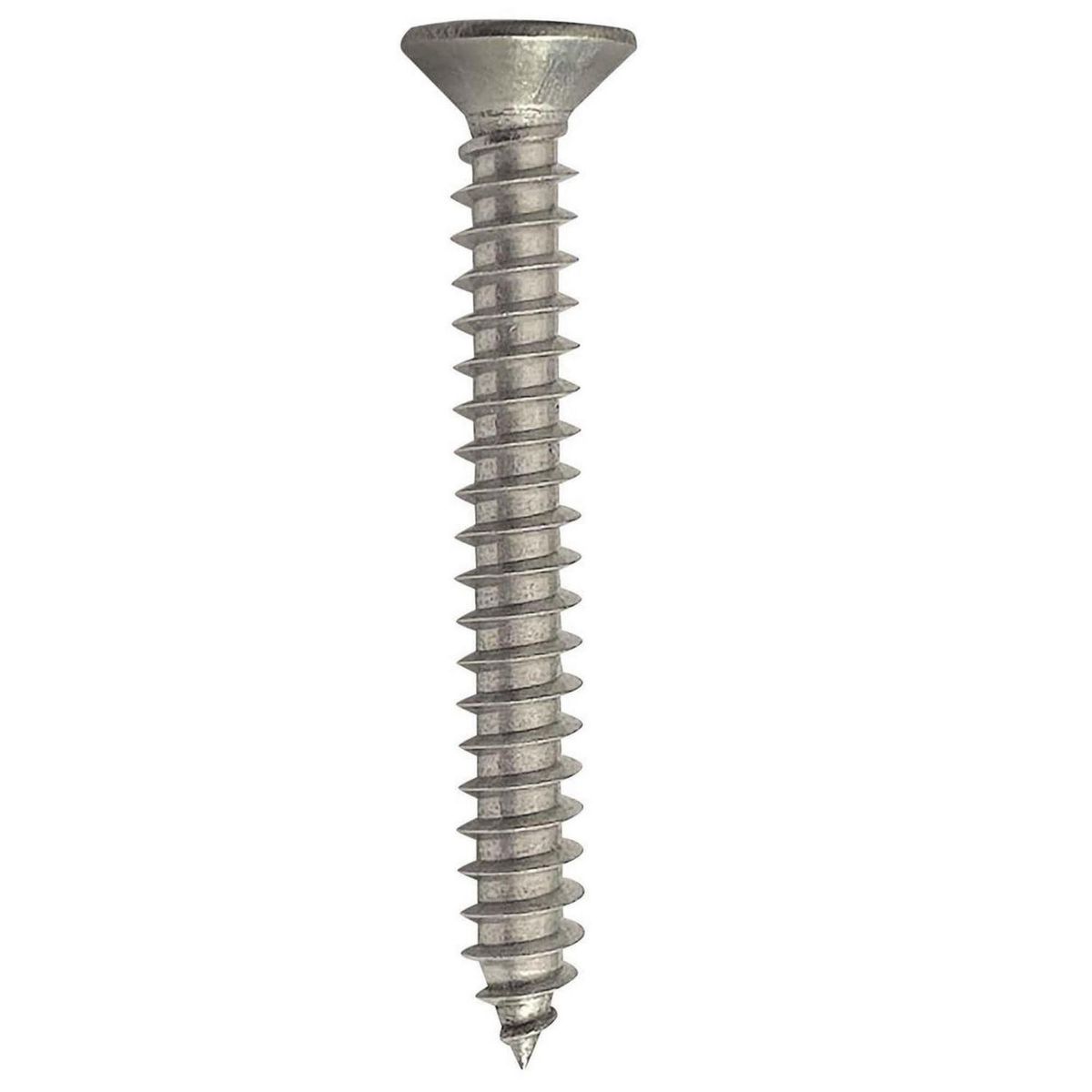 MAMUT - Tornillo Roscalata Cabeza Plana Phillips Inoxidable 8x1 1/2 4 unid.
