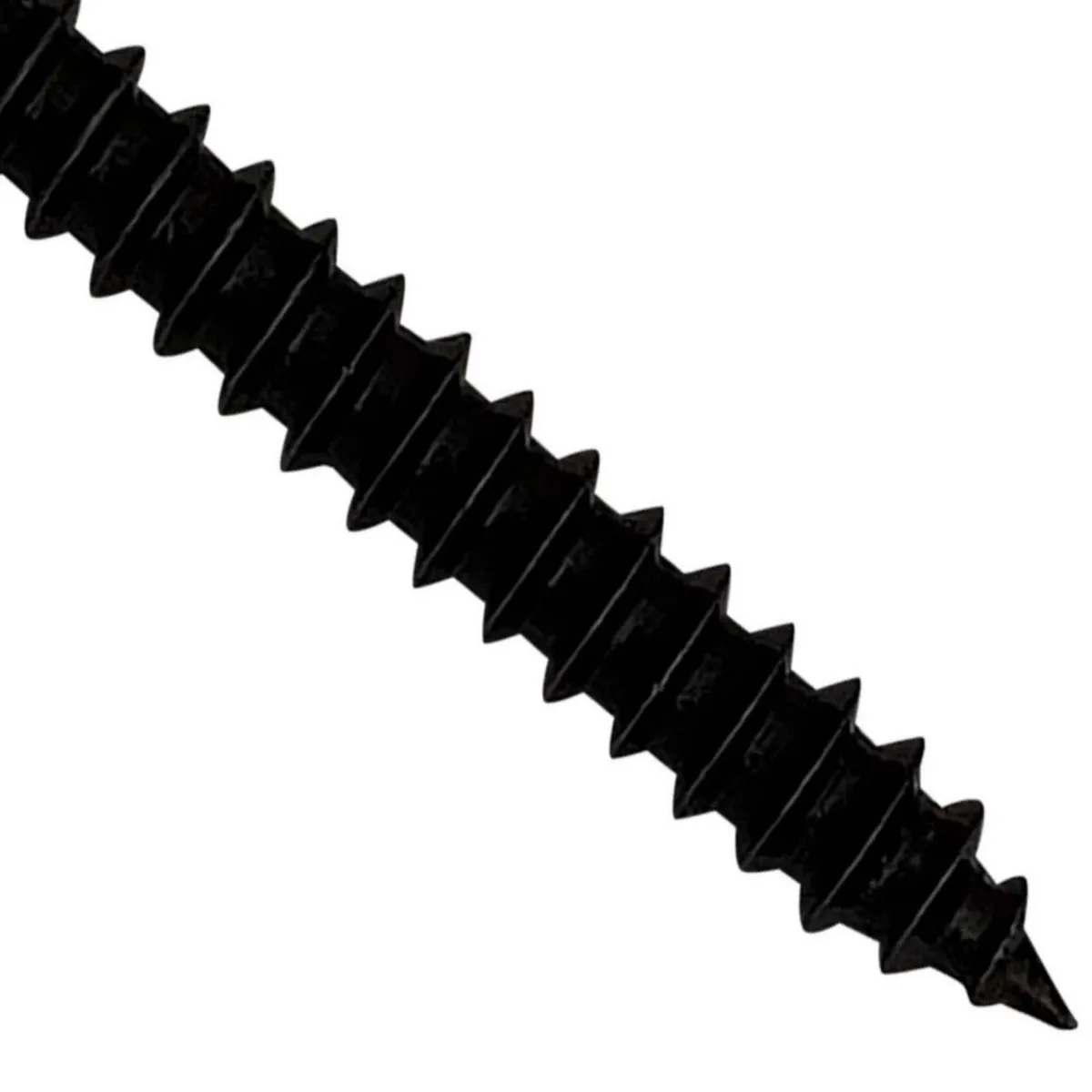 MAMUT - Tornillo Roscalata 6x1 1/2" 5 Unidades Zincado Negro