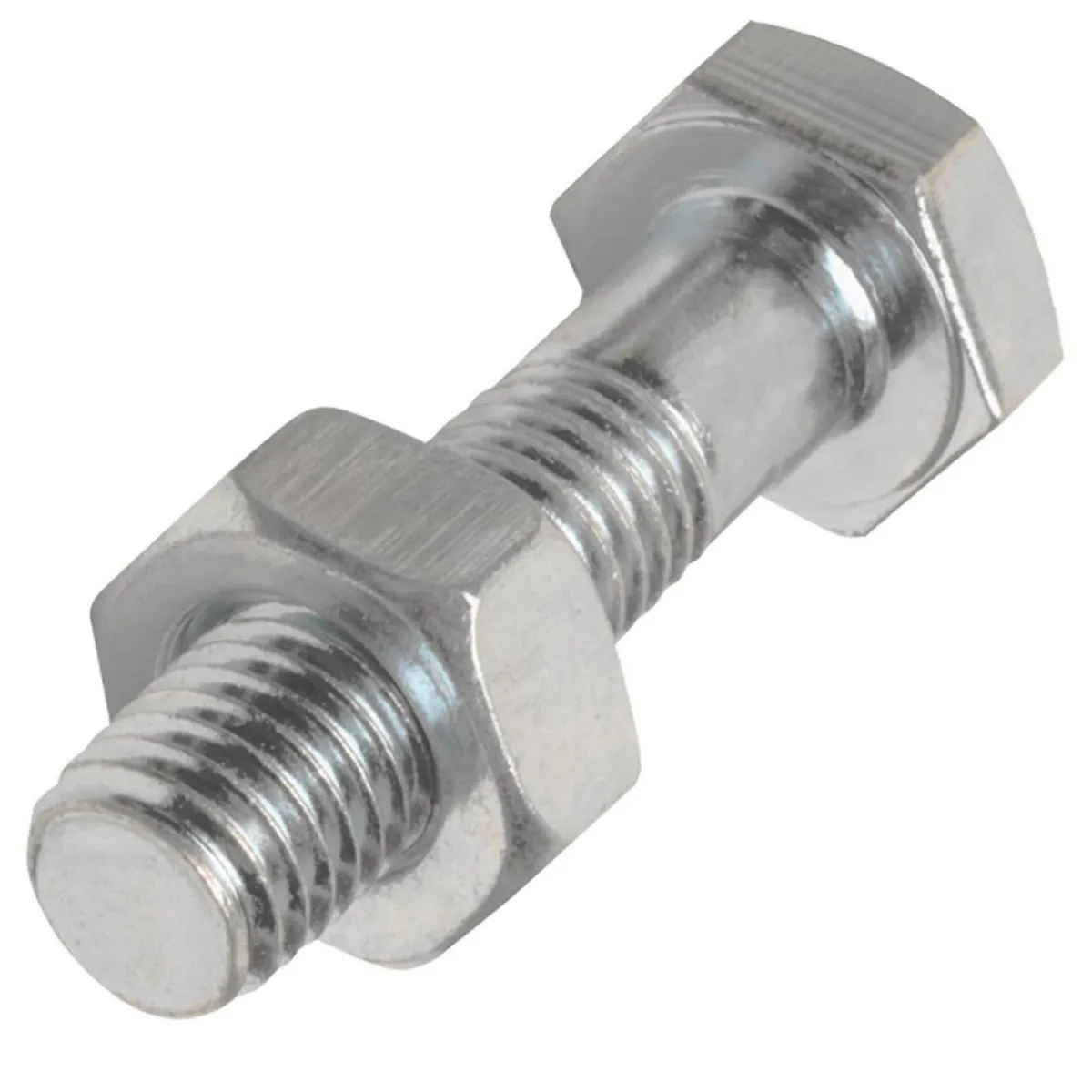 MAMUT - Perno Cabeza Hexagonal Métrico Inoxidable con Tuerca M8x45 2 unid