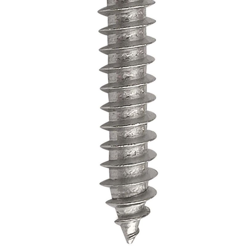 MAMUT - Tornillo para Madera Cabeza Binding 5x1 Inoxidable 4 unid