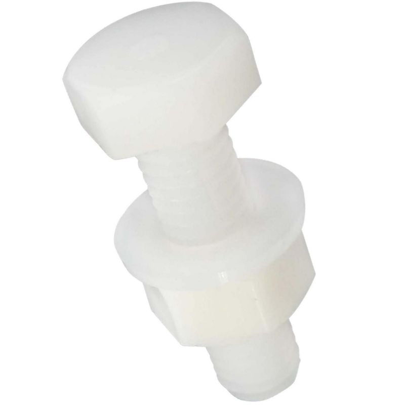 MAMUT - Perno Hexagonal de Nylon con Tuerca y Argolla M8x50 mm 1 unid
