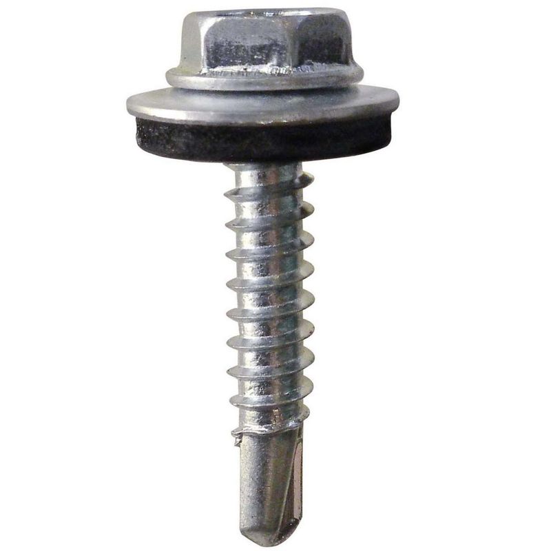 MAMUT - Tornillo Autoperforante Hexagonal con Argolla Neoprene 8x1 4 Unid