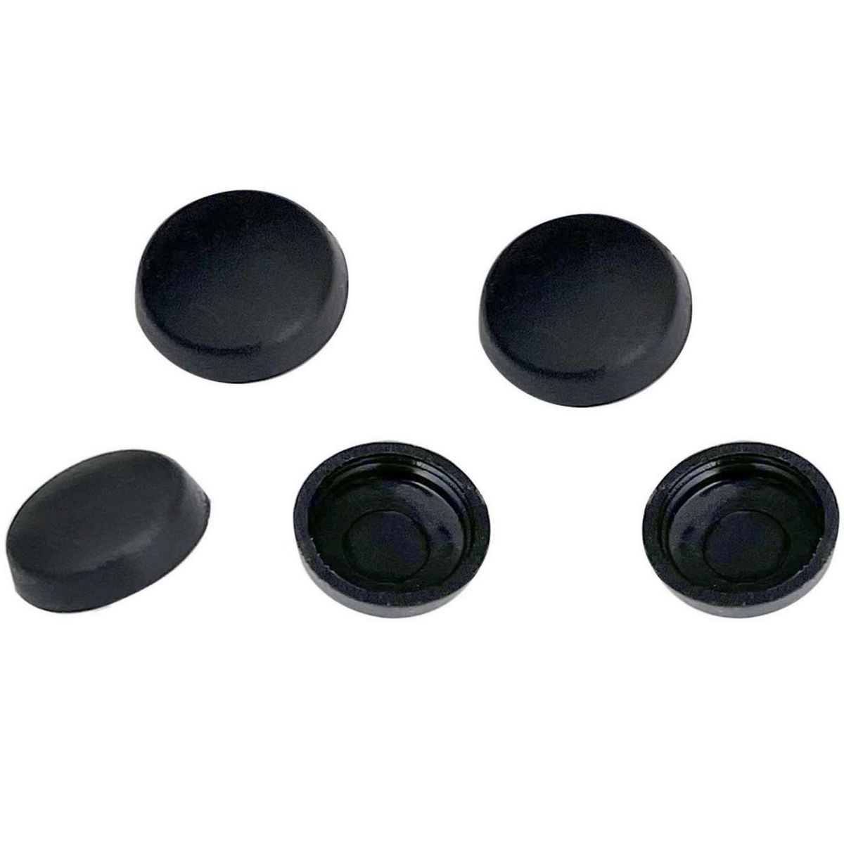 MAMUT - Tapón para Tornillo Hexagonal PVC Negrox14.5 mm. 5 unid.