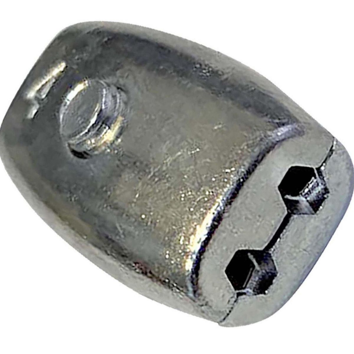 MAMUT - Abrazadera Oval para Unión de Cable 4 mm. 2 unid.