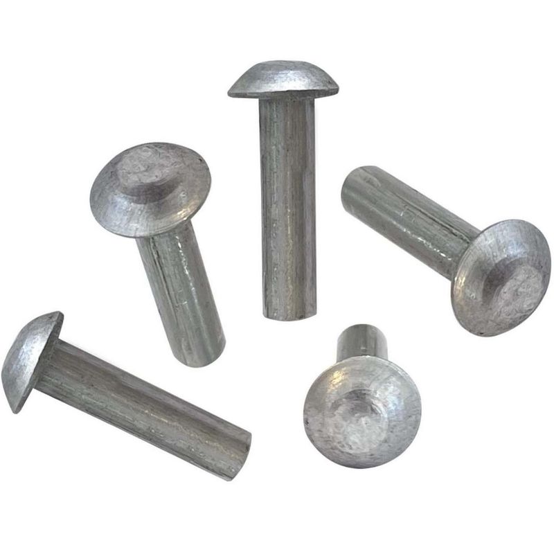 MAMUT - Remache Aluminio Cabeza Redonda M6.0x10 5 unid.