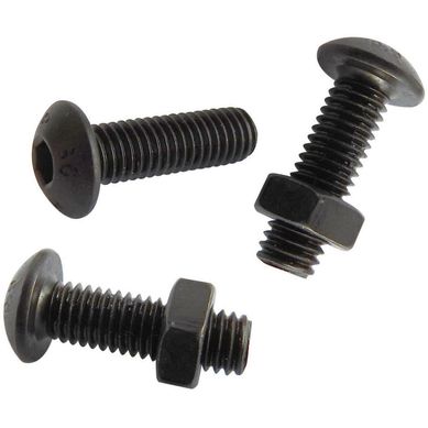 Perno Cabeza Bot�n M4x16 con Tuerca 3 unid