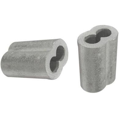 Abrazadera Tubular Aluminio 3/8 2 unid.