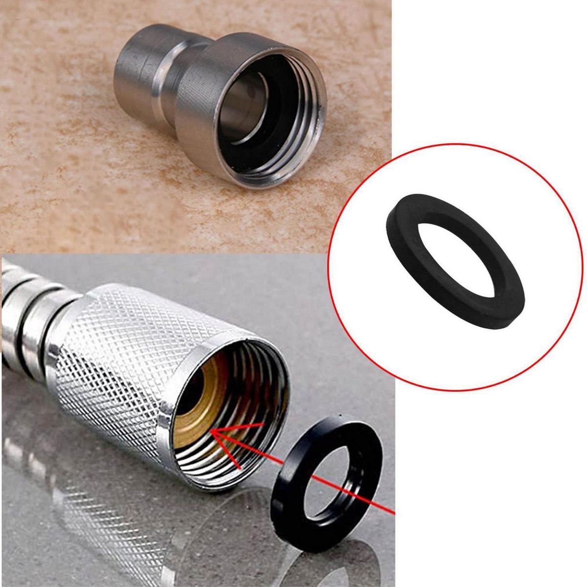 MAMUT - Arandela de Goma M12x17 4 unid.