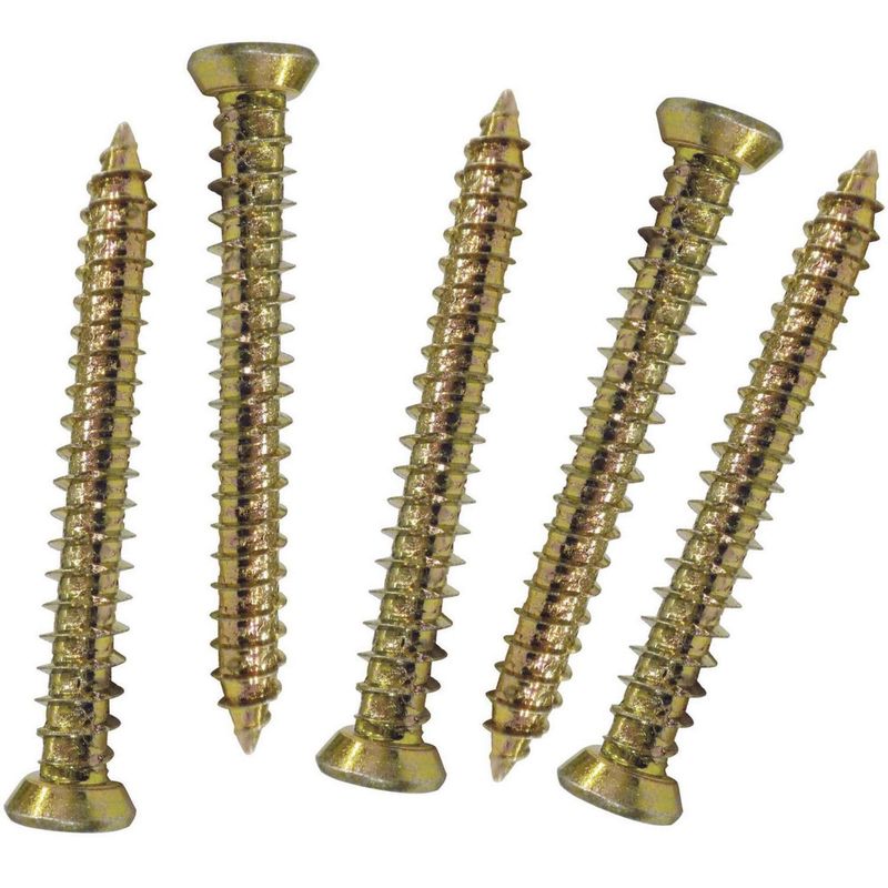 MAMUT - Tornillo Ranura TorxPVC-Concreto M7 5/6.5x70 5 unid.