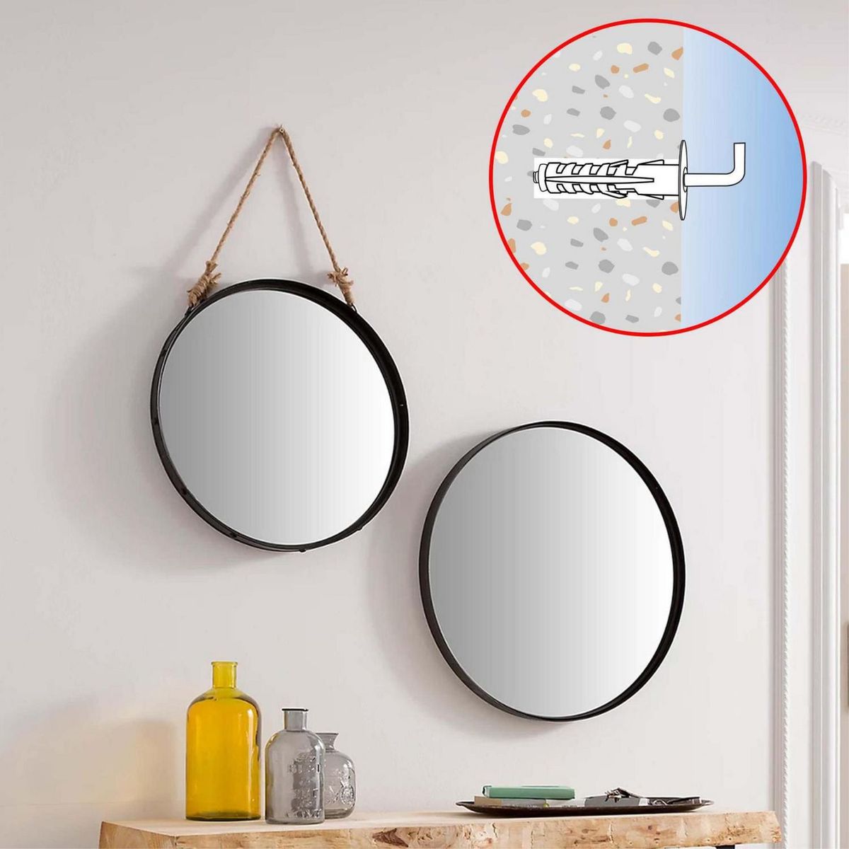 MAMUT - Tarugo Gancho L 12x57 mm. 2 unid.