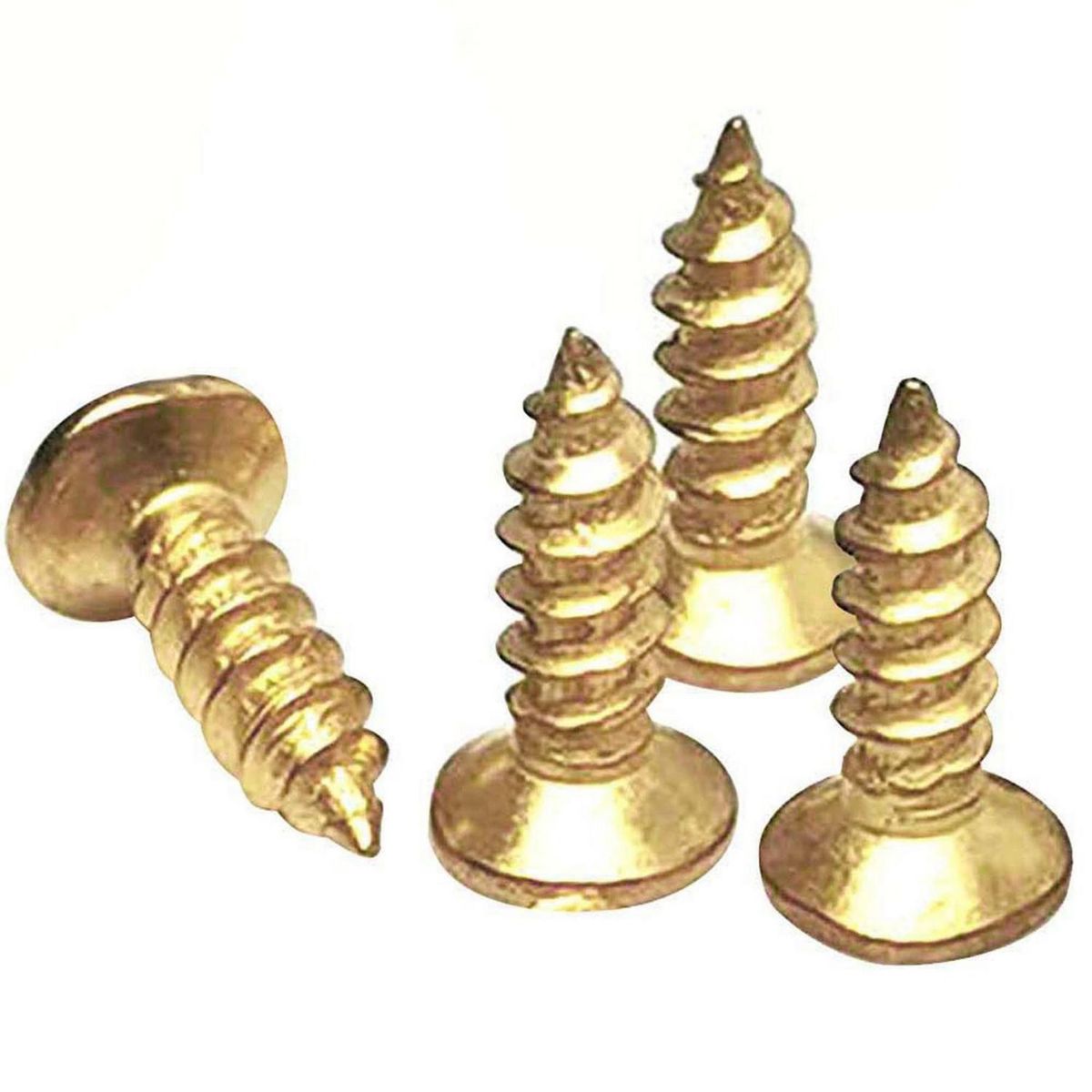 MAMUT - Tornillo para Madera PH 4x3/4 Zincado Amarillo 4 unid