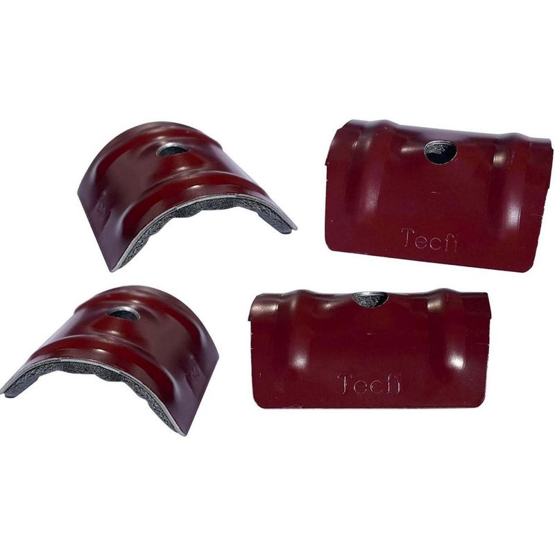 MAMUT - Arandela Curva Acero y EPDM 6.5 Rojo 4 unid.