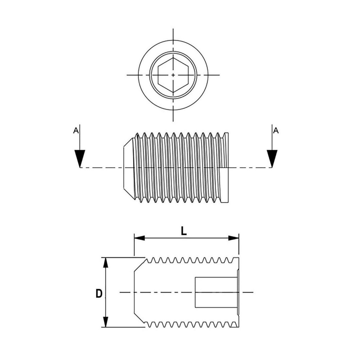 MAMUT - Prisionero Allen UNC 1/4x1/2 2 unid.