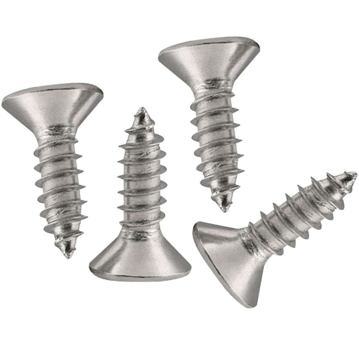 MAMUT - Tornillo para Madera PH 3x3/8 Plateado 4 unid