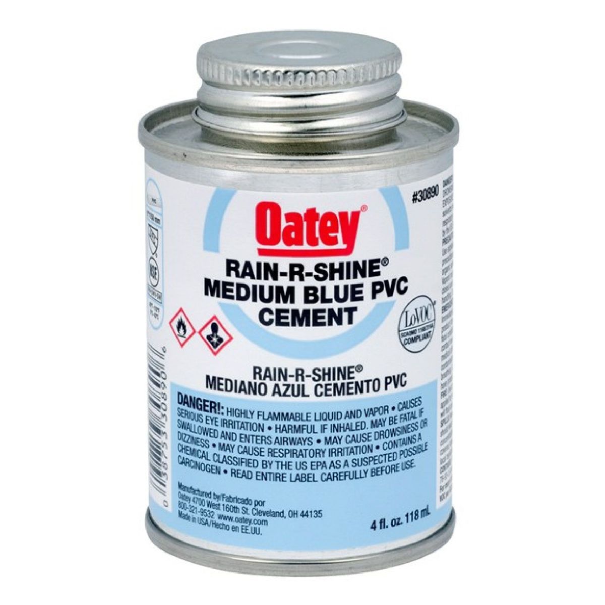 OATEY - Pegamento para PVC Oatey Azul 118 ml
