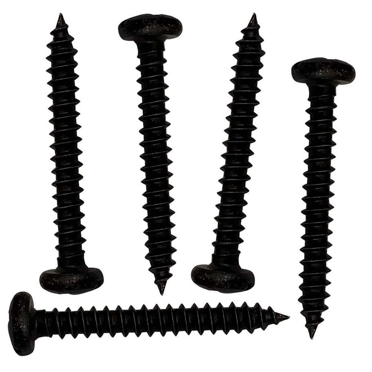 MAMUT - Tornillo Roscalata 6x1 1/4" 5 Unidades Zincado Negro