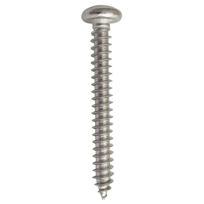 MAMUT - Tornillo Roscalata Cabeza Binding Phillips Inoxidable 10x11/2 4 unid.