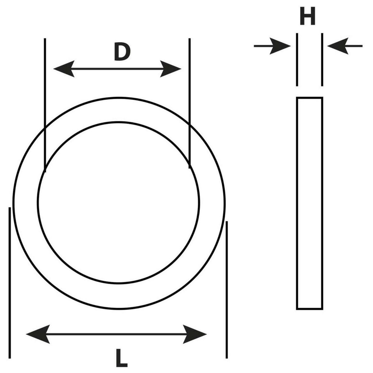 MAMUT - Junta T/O - Rings M28x3.5 1 unid.