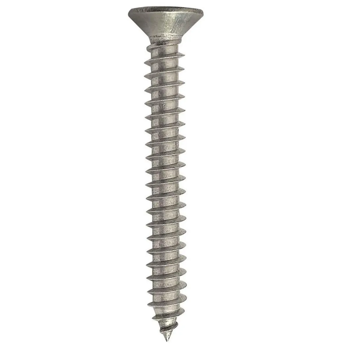 MAMUT - Tornillo Roscalata Cabeza Plana Phillips Inoxidable 10x3/4 4 unid.