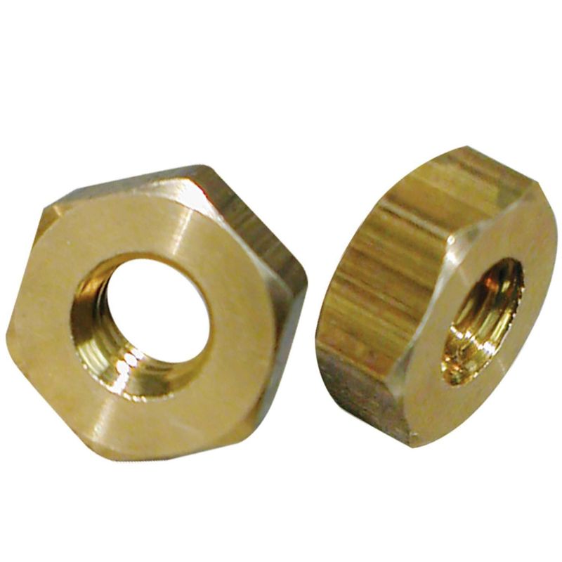 MAMUT - Tuerca Hexagonal Bronce UNC 3/16 2 unid.