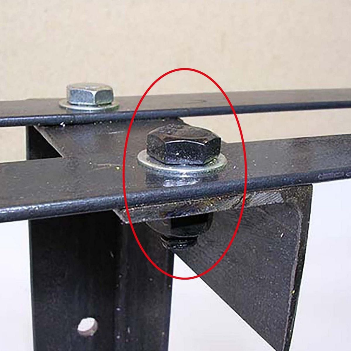 MAMUT - Perno Cabeza Hexagonal G8 con Tuerca 3/8-16x2 1/2 1 unid