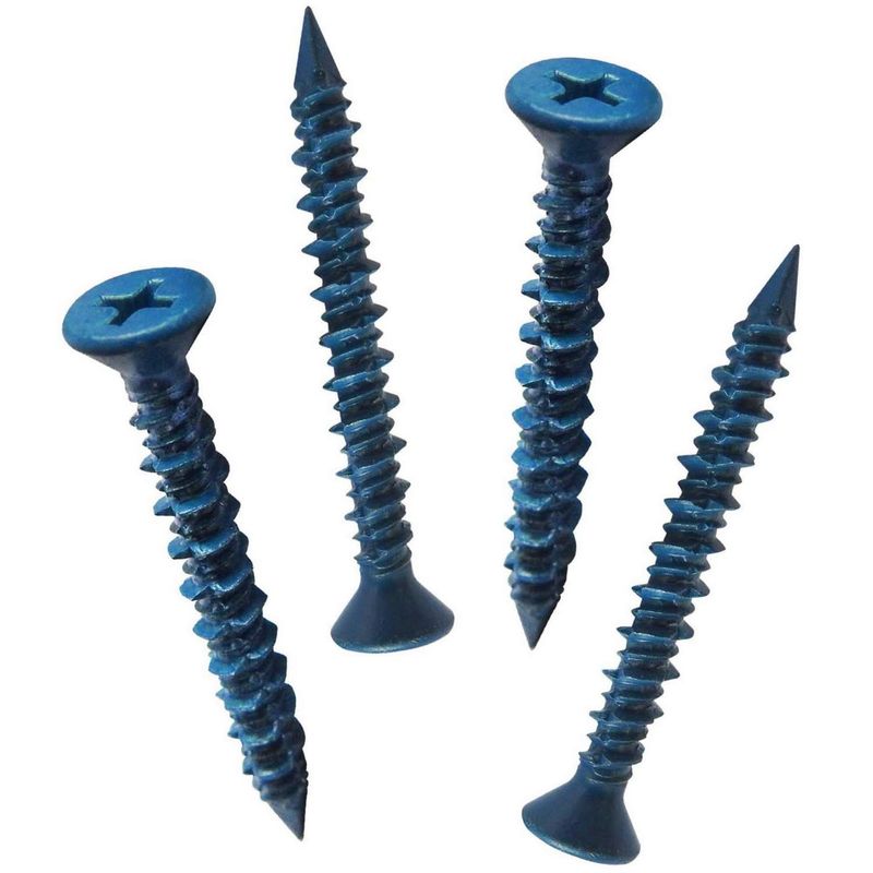 MAMUT - Tornillo Concreto Cabeza Plana 3/16x13/4 4 unid.