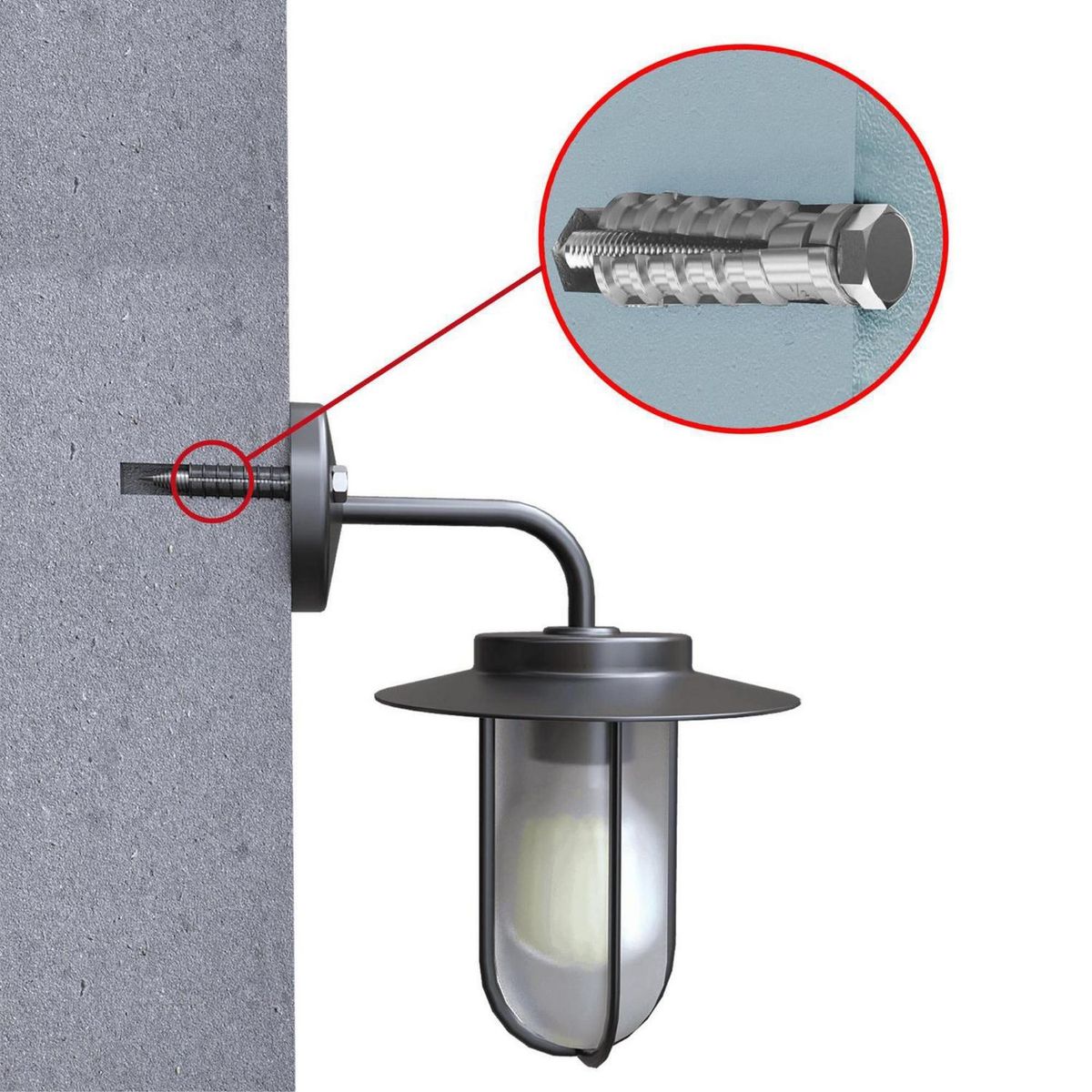 MAMUT - Taco Anclaje Zamac 1/2x2 1 unid.