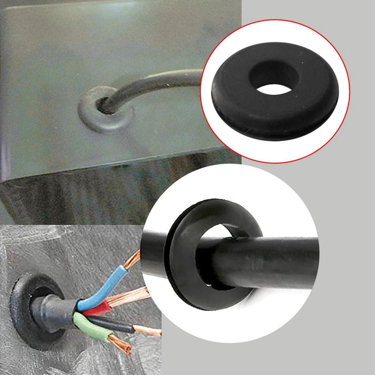 MAMUT - Arandela Tipo Ojal 1/4 4 unid.