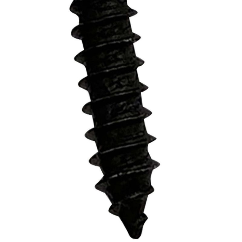MAMUT - Tornillo Roscalata Cabeza Plana Phillips 6x5/8 Zincado Negro 5 unid.